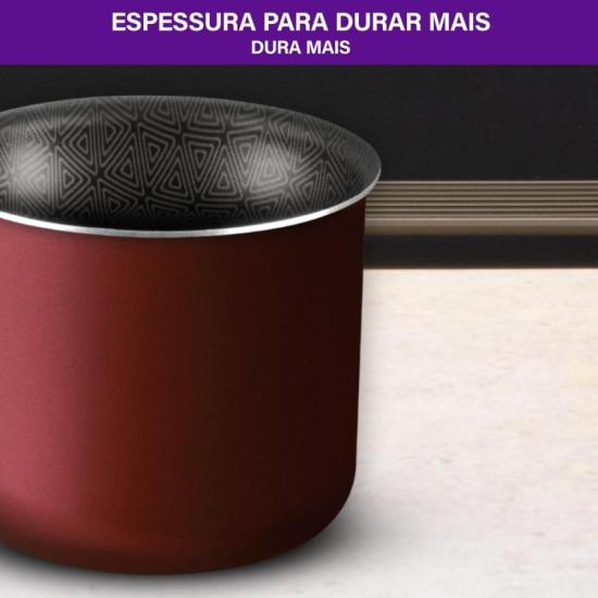 Fervedor Rochedo Facilita Vermelho 15cm por 225,00 à vista no boleto/pix ou parcele em até 9x sem juros. Compre na loja Mundomax!