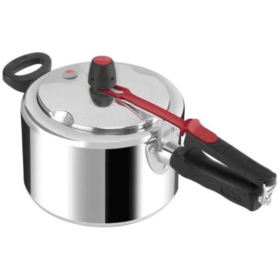 Panela de Pressão Clock Original+ Fechamento Interno 3L por 118,00 à vista no boleto/pix ou parcele em até 4x sem juros. Compre na loja Mundomax!