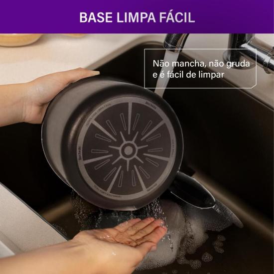 Fervedor Rochedo Robusta Grafite 12cm por 192,00 à vista no boleto/pix ou parcele em até 7x sem juros. Compre na loja Mundomax!