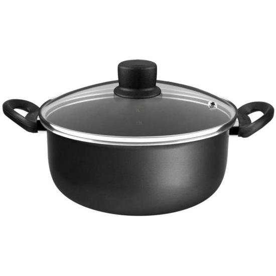 Caçarola Rochedo Robusta Grafite 24cm por 546,00 à vista no boleto/pix ou parcele em até 10x sem juros. Compre na loja Mundomax!