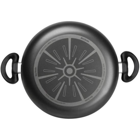 Caçarola Rochedo Robusta Grafite 24cm por 546,00 à vista no boleto/pix ou parcele em até 10x sem juros. Compre na loja Mundomax!