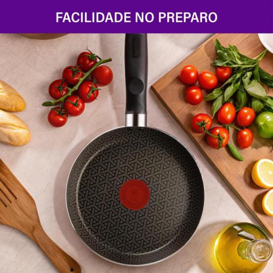 Frigideira Rochedo Robusta Grafite 20cm por 349,00 à vista no boleto/pix ou parcele em até 10x sem juros. Compre na loja Mundomax!