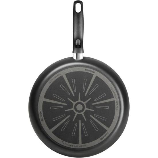 Frigideira Rochedo Robusta Grafite 26cm por 444,00 à vista no boleto/pix ou parcele em até 10x sem juros. Compre na loja Mundomax!