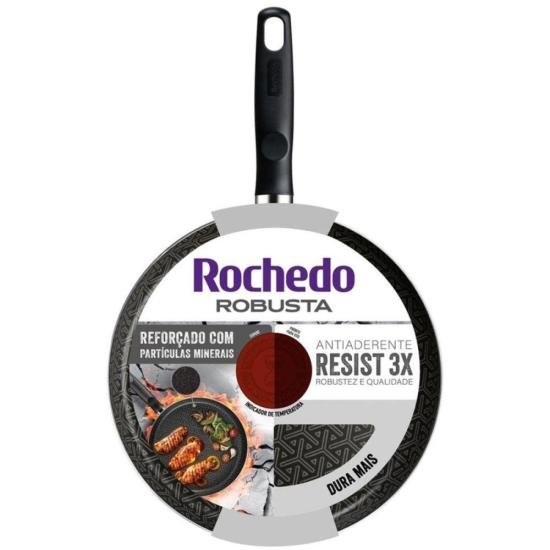 Frigideira Funda Rochedo Robusta Grafite 24cm por 843,00 à vista no boleto/pix ou parcele em até 10x sem juros. Compre na loja Mundomax!