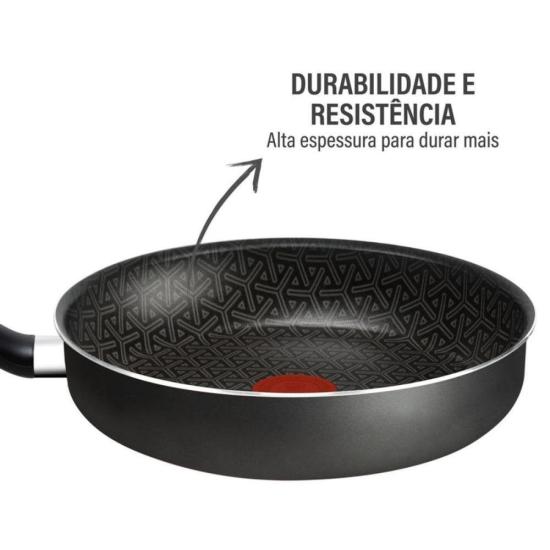 Frigideira Funda Rochedo Robusta Grafite 24cm por 843,00 à vista no boleto/pix ou parcele em até 10x sem juros. Compre na loja Mundomax!