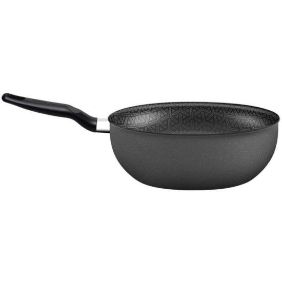Frigideira Wok Rochedo Robusta Grafite 25cm por 481,00 à vista no boleto/pix ou parcele em até 10x sem juros. Compre na loja Mundomax!
