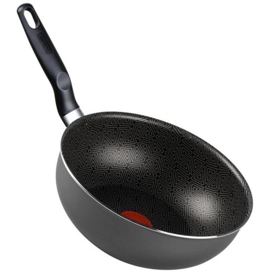 Frigideira Wok Rochedo Robusta Grafite 25cm por 481,00 à vista no boleto/pix ou parcele em até 10x sem juros. Compre na loja Mundomax!