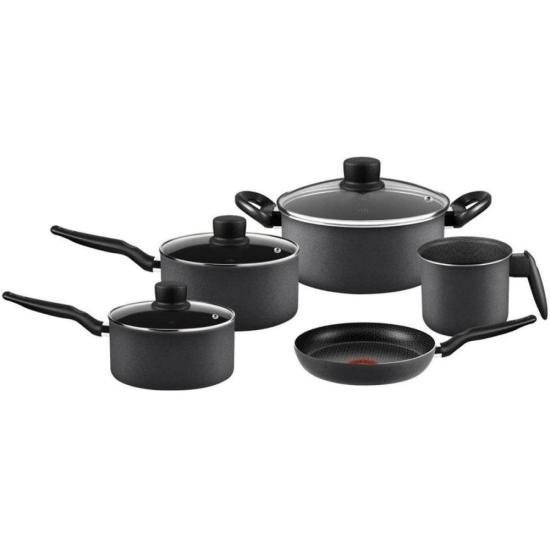 Jogo de Panelas Rochedo Robusta Grafite 5 Peças por 712,00 à vista no boleto/pix ou parcele em até 10x sem juros. Compre na loja Mundomax!