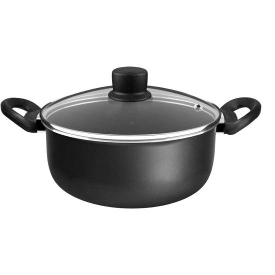 Caçarola Rochedo Robusta Grafite 20cm por 466,00 à vista no boleto/pix ou parcele em até 10x sem juros. Compre na loja Mundomax!