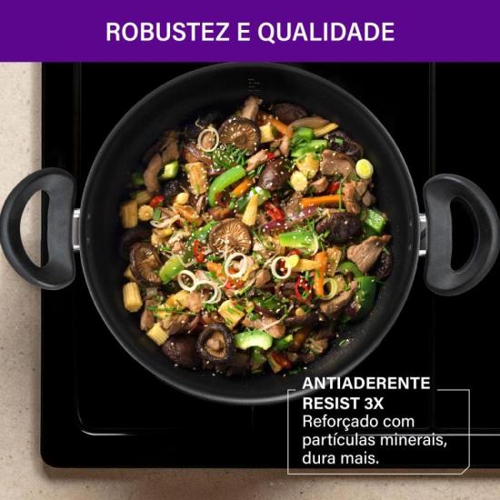 Caçarola Rochedo Robusta Grafite 20cm por 466,00 à vista no boleto/pix ou parcele em até 10x sem juros. Compre na loja Mundomax!