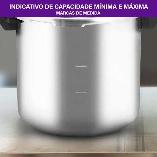 Panela de Pressão de Alta Capacidade Rochedo Pro 20L por 580,00 à vista no boleto/pix ou parcele em até 10x sem juros. Compre na loja Mundomax!