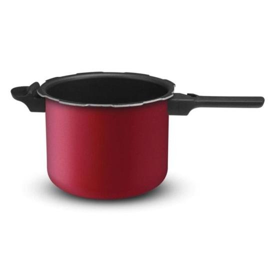 Panela de Pressão Rochedo Segura Fechamento Externo 4,5 Litros Vermelha por 0,00 à vista no boleto/pix ou parcele em até 1x sem juros. Compre na loja Mundomax!