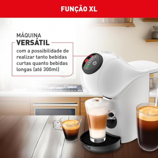 Cafeteira Espresso Arno Nescafé Dolce Gusto Genio S Basic Branca 127v por 534,00 à vista no boleto/pix ou parcele em até 10x sem juros. Compre na loja Mundomax!