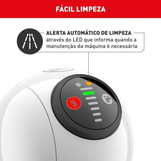 Cafeteira Espresso Arno Nescafé Dolce Gusto Genio S Basic Branca 127v por 534,00 à vista no boleto/pix ou parcele em até 10x sem juros. Compre na loja Mundomax!