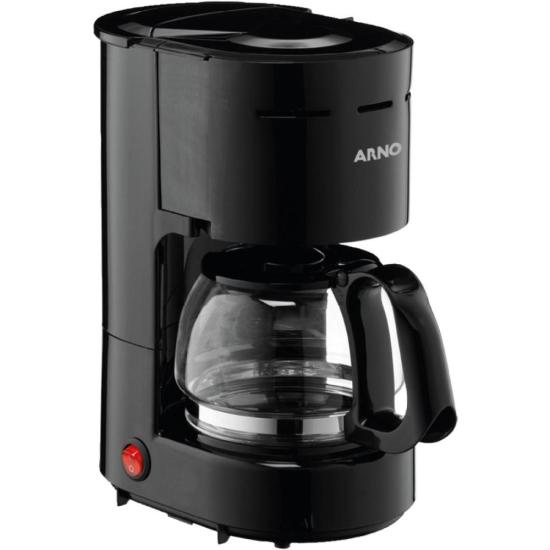 Cafeteira Elétrica Arno Classic Preta 220V por 159,00 à vista no boleto/pix ou parcele em até 6x sem juros. Compre na loja Mundomax!