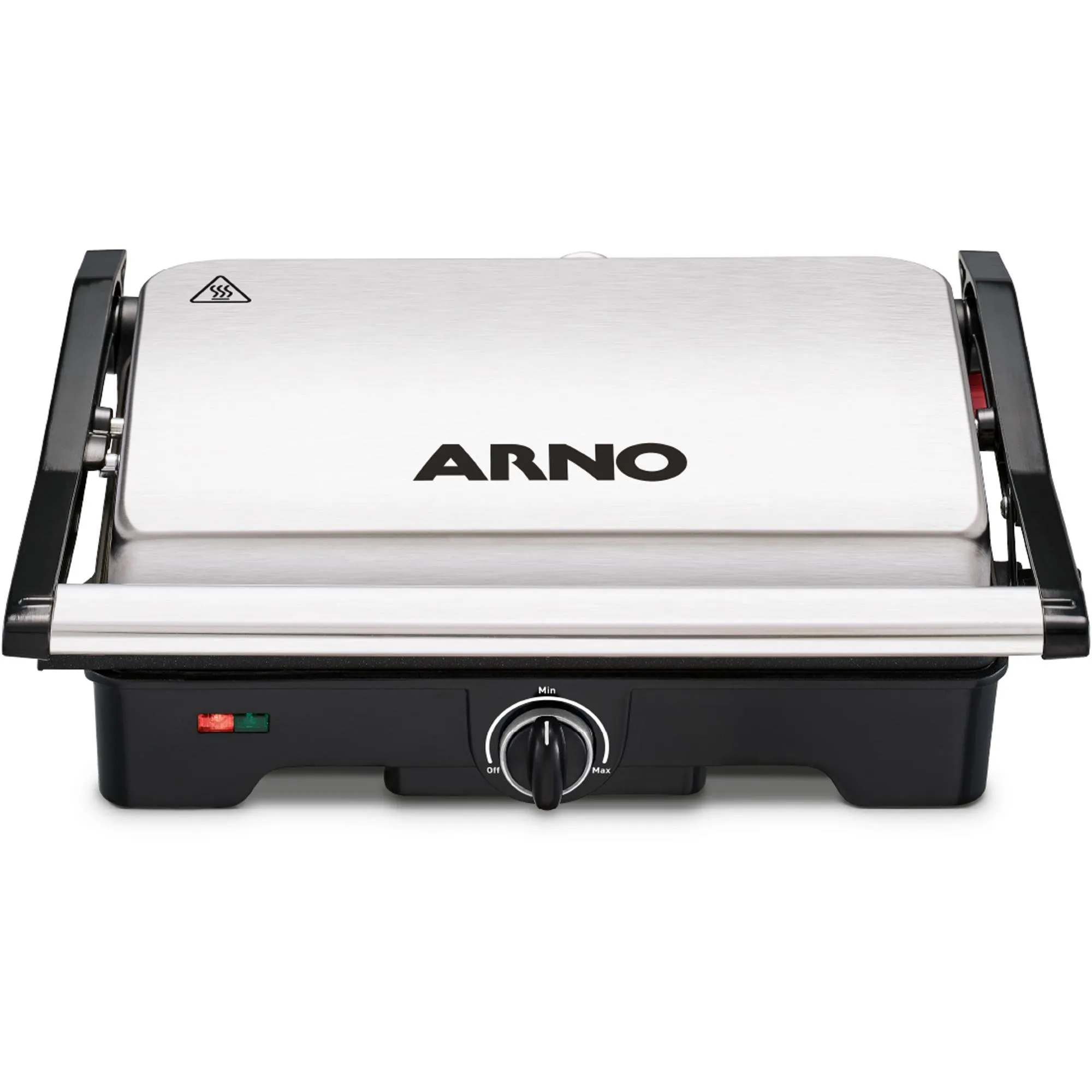Grill Arno Dual GNOX Inox Com Abertura de 180° 220v (87076)