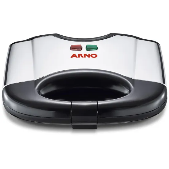 Sanduicheira e Grill Arno Sacs Antiaderente Inox 220v (87082)