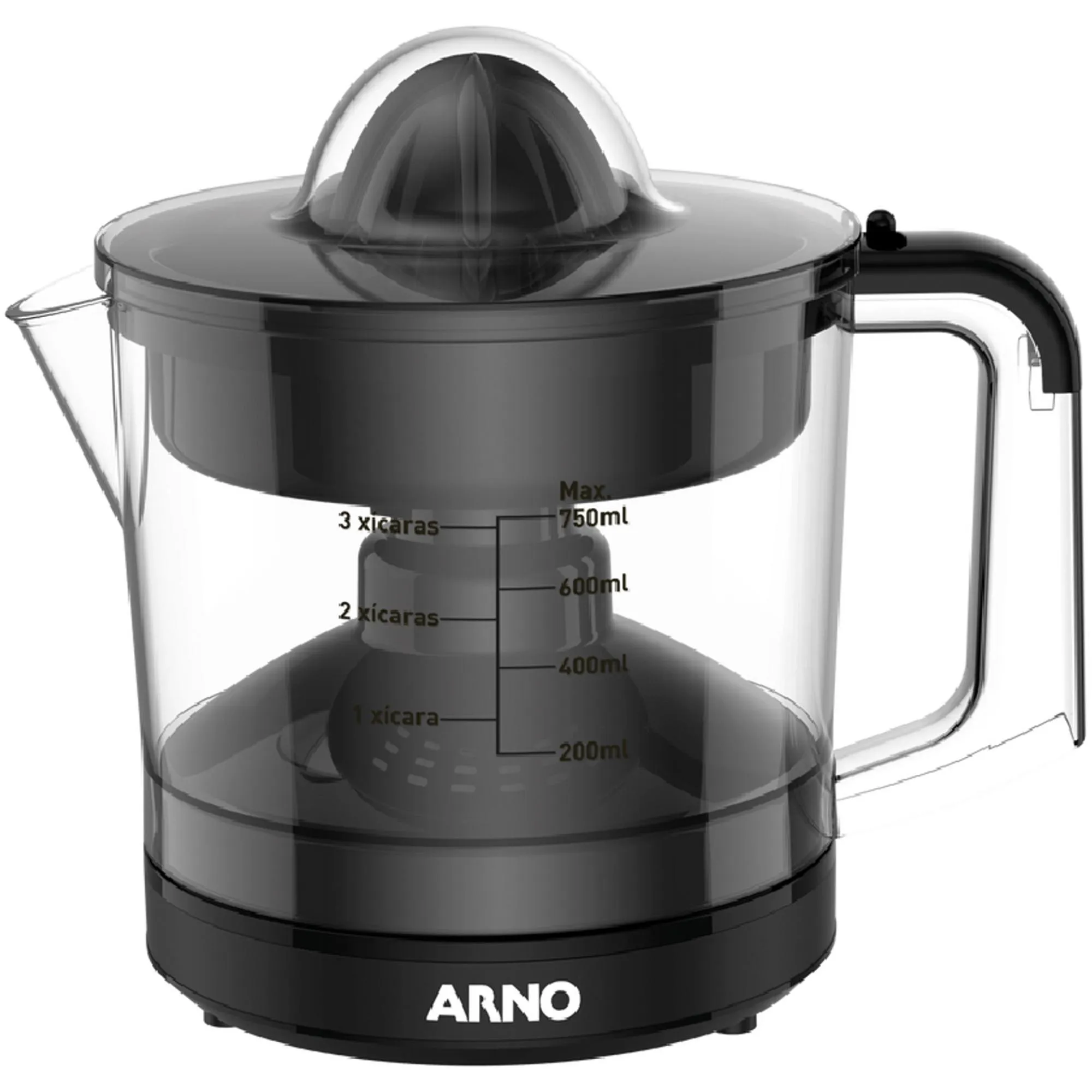 Espremedor de Frutas Arno Express 40W 750ml Preto 220V (87086)