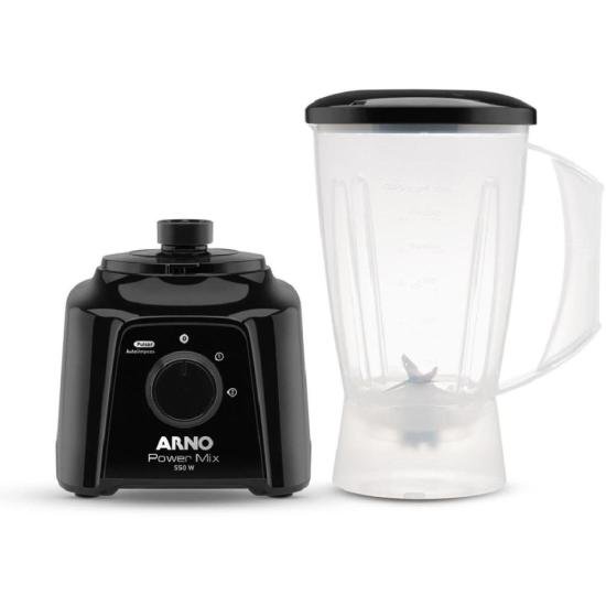 Liquidificador Arno Power Mix LQ10 550W Preto 127V por 138,00 à vista no boleto/pix ou parcele em até 5x sem juros. Compre na loja Mundomax!
