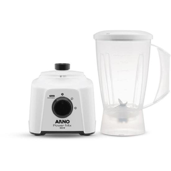 Liquidificador Arno Power Mix LQ12 550W Branco 127V por 138,00 à vista no boleto/pix ou parcele em até 5x sem juros. Compre na loja Mundomax!