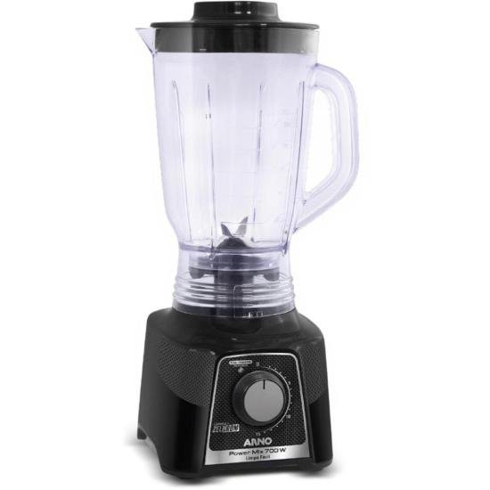 Liquidificador Arno Power Mix LQ33 700W Limpa Fácil Preto 220V por 204,00 à vista no boleto/pix ou parcele em até 8x sem juros. Compre na loja Mundomax!