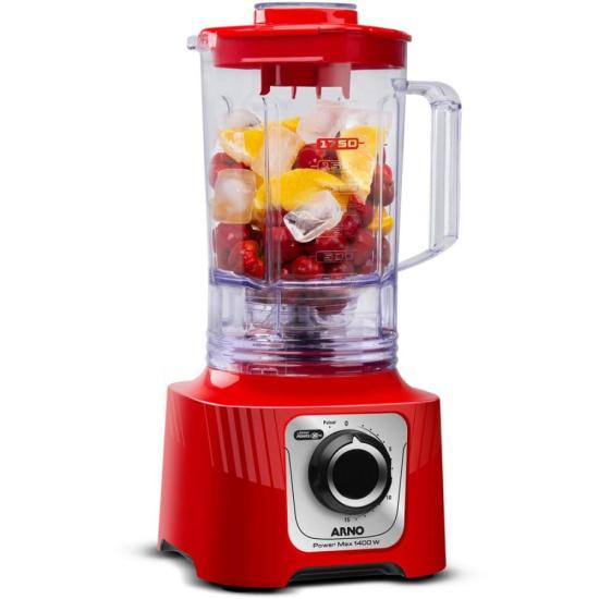 Liquidificador Arno Power Max LN63 1400W Vermelho 127V por 246,00 à vista no boleto/pix ou parcele em até 9x sem juros. Compre na loja Mundomax!