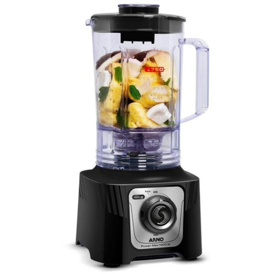Liquidificador Arno Power Max LN65 1400W Preto 127V por 253,00 à vista no boleto/pix ou parcele em até 10x sem juros. Compre na loja Mundomax!