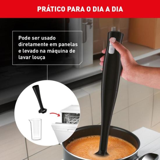 Mixer Arno Turbomix Duo MX21 Com Copo Medidor 200W 220V por 140,00 à vista no boleto/pix ou parcele em até 5x sem juros. Compre na loja Mundomax!