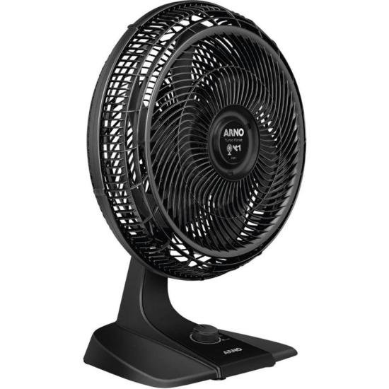 Ventilador Arno Turbo Force 2 em 1 Preto VF42 127v por 254,00 à vista no boleto/pix ou parcele em até 10x sem juros. Compre na loja Mundomax!