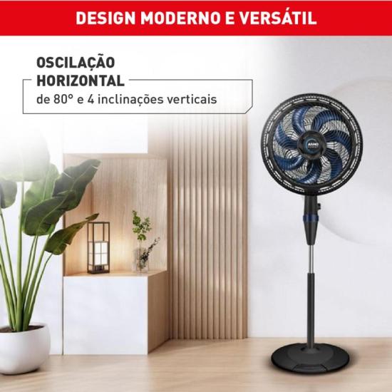 Ventilador de Coluna Arno X-TREME 7 40cm 150w VE7C 127V por 404,00 à vista no boleto/pix ou parcele em até 10x sem juros. Compre na loja Mundomax!