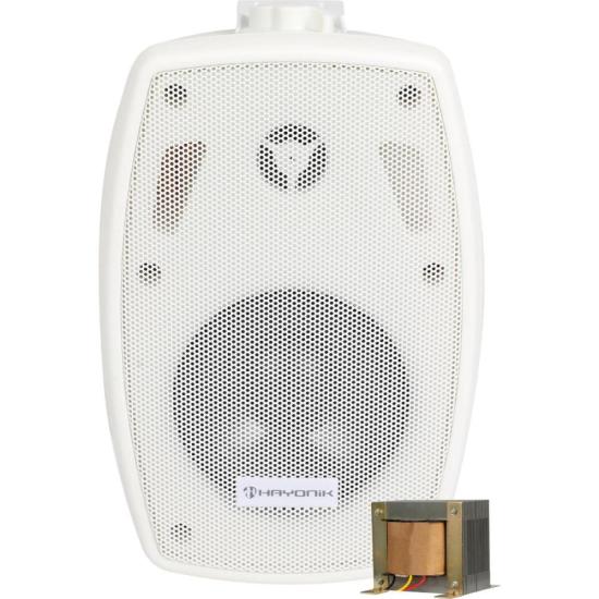 Caixa de Som Indoor Com Trafo Hayonik HSP-670IB 25W 70V Branca por 0,00 à vista no boleto/pix ou parcele em até 1x sem juros. Compre na loja Mundomax!