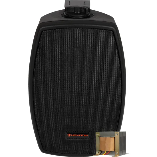 Caixa de Som Outdoor Com Trafo Hayonik HSP-560OB 10W 70V Preta (87172)