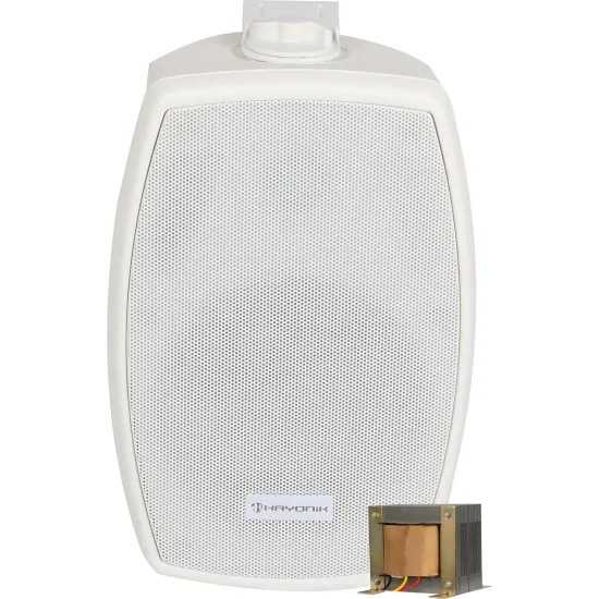 Caixa de Som Outdoor Com Trafo Hayonik HSP-560OB 50W 210V Branca (87183)