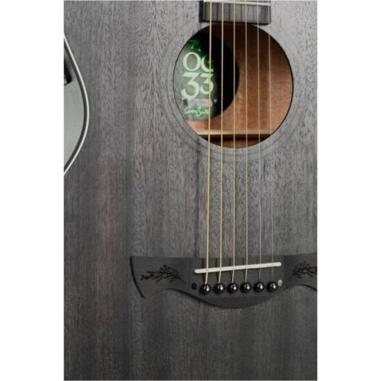 Violão Tagima OG-33 Cacau Santos Medium Jumbo Aço Black Open Pore por 1.169,00 à vista no boleto/pix ou parcele em até 12x sem juros. Compre na loja Mundomax!