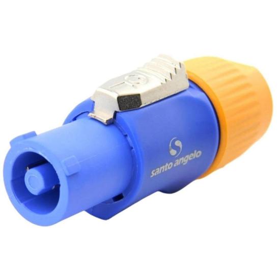 Conector Power Santo Angelo In SAC3FCA Azul e Amarelo por 38,00 à vista no boleto/pix ou parcele em até 1x sem juros. Compre na loja Mundomax!