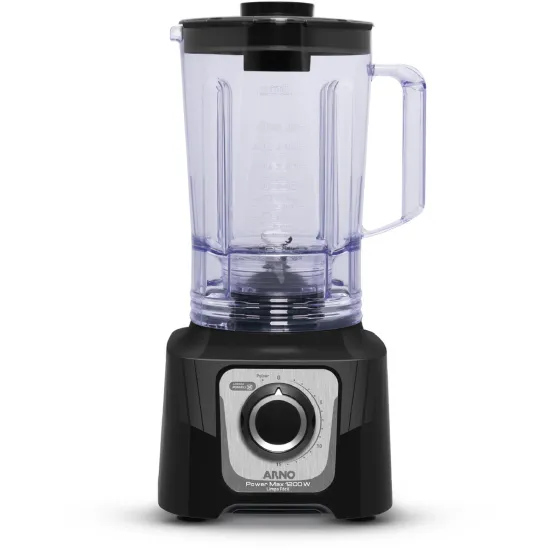 Liquidificador Arno Power Max LN78 1200W Limpa Fácil Preto 220V (87335)