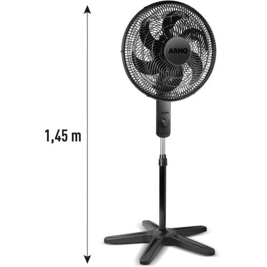 Ventilador de Coluna Arno Essential 40cm 6 Pás 140W VE2C 220V por 369,00 à vista no boleto/pix ou parcele em até 10x sem juros. Compre na loja Mundomax!