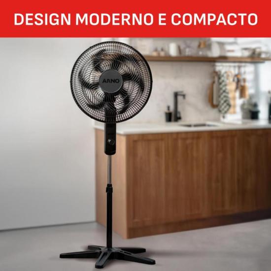 Ventilador de Coluna Arno Essential 40cm 6 Pás 140W VE2C 220V por 369,00 à vista no boleto/pix ou parcele em até 10x sem juros. Compre na loja Mundomax!