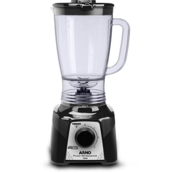 Liquidificador Arno Power Mix Essential LQ19 700W Preto 127V por 220,00 à vista no boleto/pix ou parcele em até 8x sem juros. Compre na loja Mundomax!