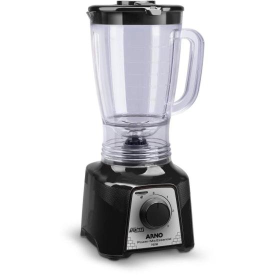 Liquidificador Arno Power Mix Essential LQ19 700W Preto 220V por 138,00 à vista no boleto/pix ou parcele em até 5x sem juros. Compre na loja Mundomax!