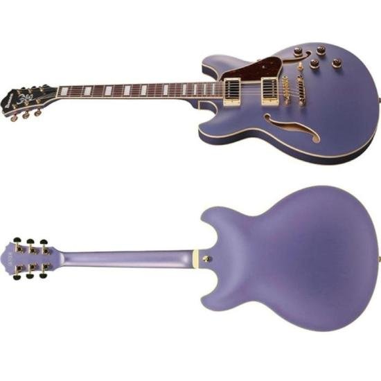 Guitarra Ibanez AS73G Semi Acústica Metallic Purple Flat (MPF) por 5.949,00 à vista no boleto/pix ou parcele em até 12x sem juros. Compre na loja Mundomax!