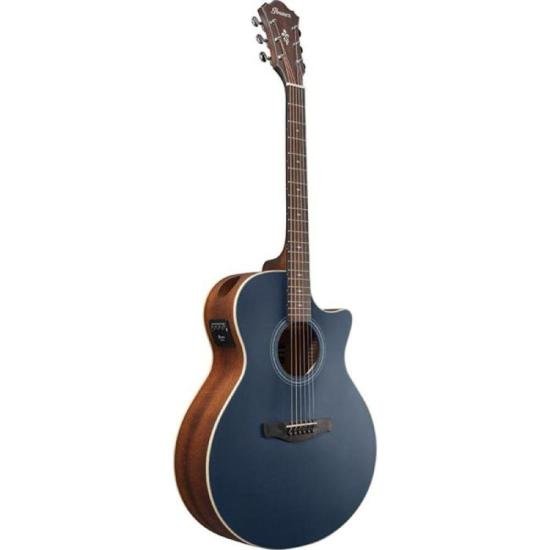Violão Eletroacústico Ibanez AE100 Dark Tide Blue Flat (DBF) por 3.599,00 à vista no boleto/pix ou parcele em até 12x sem juros. Compre na loja Mundomax!