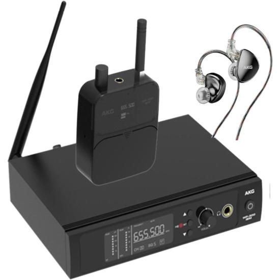 Sistema de Monitoramento Sem Fio UHF AKG WP300 IEM por 1.699,00 à vista no boleto/pix ou parcele em até 12x sem juros. Compre na loja Mundomax!