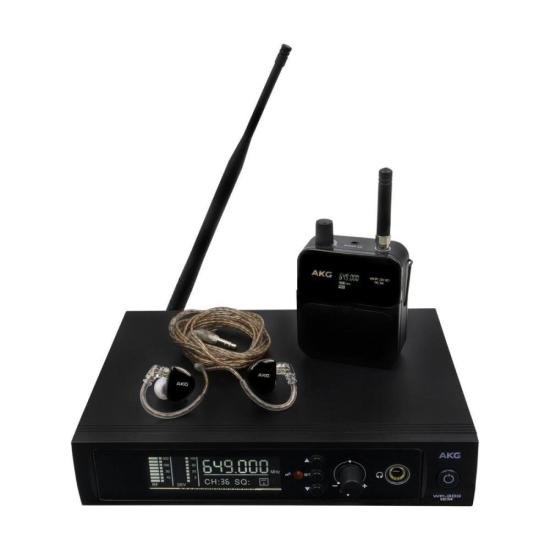 Sistema de Monitoramento Sem Fio UHF AKG WP300 IEM por 1.699,00 à vista no boleto/pix ou parcele em até 12x sem juros. Compre na loja Mundomax!