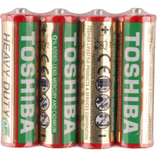 Pilha de Zinco Toshiba Heavy Duty AA Tubo (C/52 Pilhas) por 70,00 à vista no boleto/pix ou parcele em até 2x sem juros. Compre na loja Mundomax!