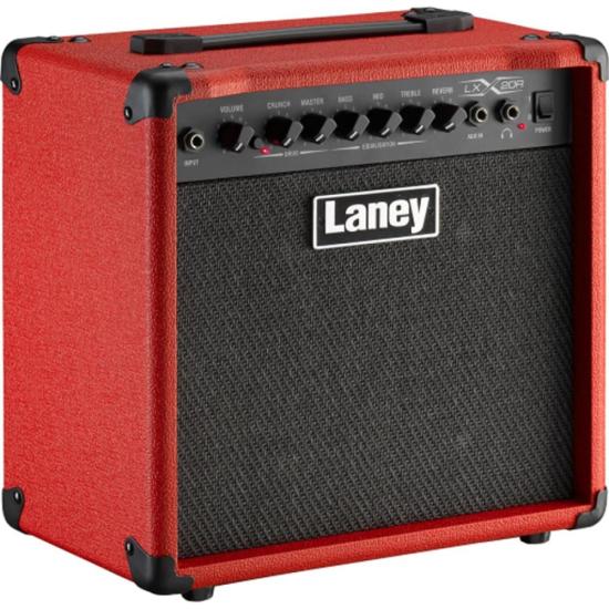Amplificador de Guitarra Laney LX20R 20W Vermelho por 1.556,00 à vista no boleto/pix ou parcele em até 12x sem juros. Compre na loja Mundomax!