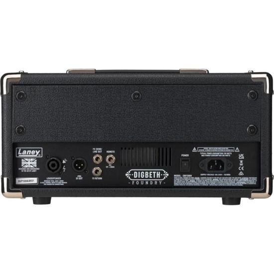 Amplificador de Baixo Laney Digbeth Foundry DBF200H Preto por 3.111,00 à vista no boleto/pix ou parcele em até 12x sem juros. Compre na loja Mundomax!