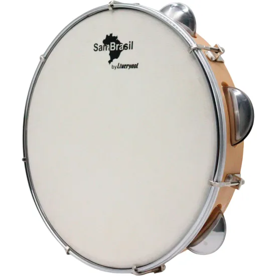 PANDEIRO PREMIUM SAMBRASIL PELE BR 10 AM (87446)