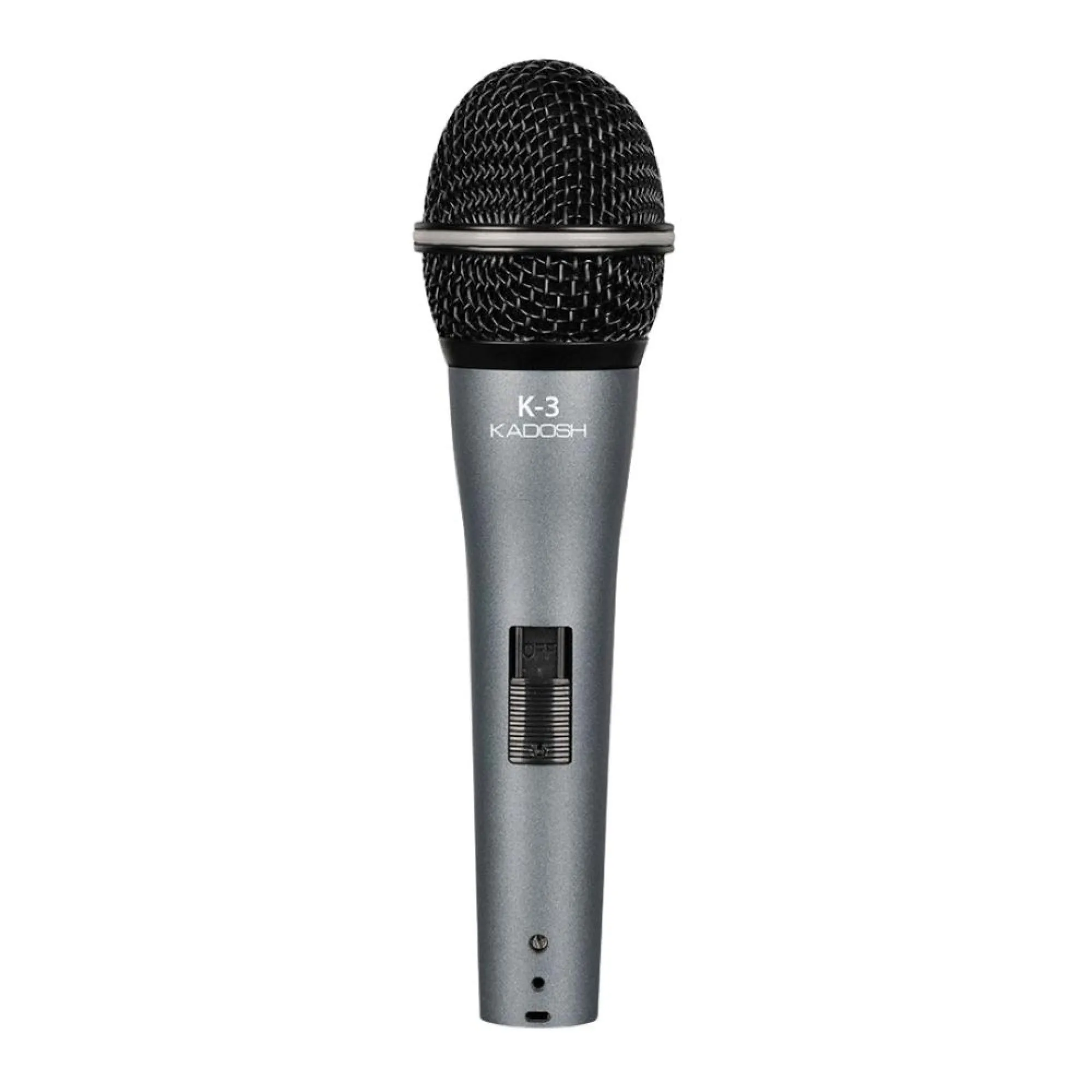 Microfone Dinâmico K3 - Kadosh por 0,00 à vista no boleto/pix ou parcele em até 1x sem juros. Compre na loja Mundomax!