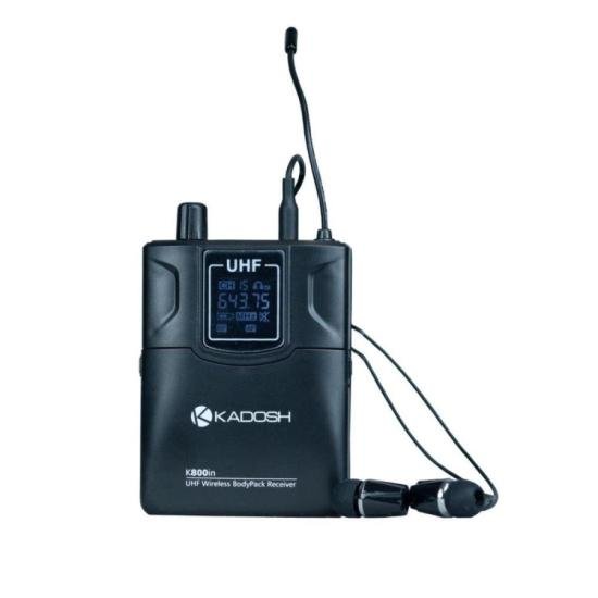 Sistema de retorno de palco Kadosh K-800 B5 Sem Fio por 1.799,00 à vista no boleto/pix ou parcele em até 12x sem juros. Compre na loja Mundomax!
